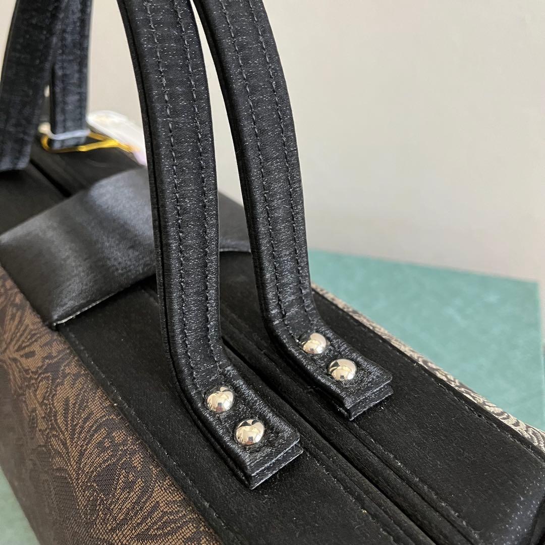 【新品未使用】西陣織 おしゃれ草履＆バッグセット Mサイズ シックモダン