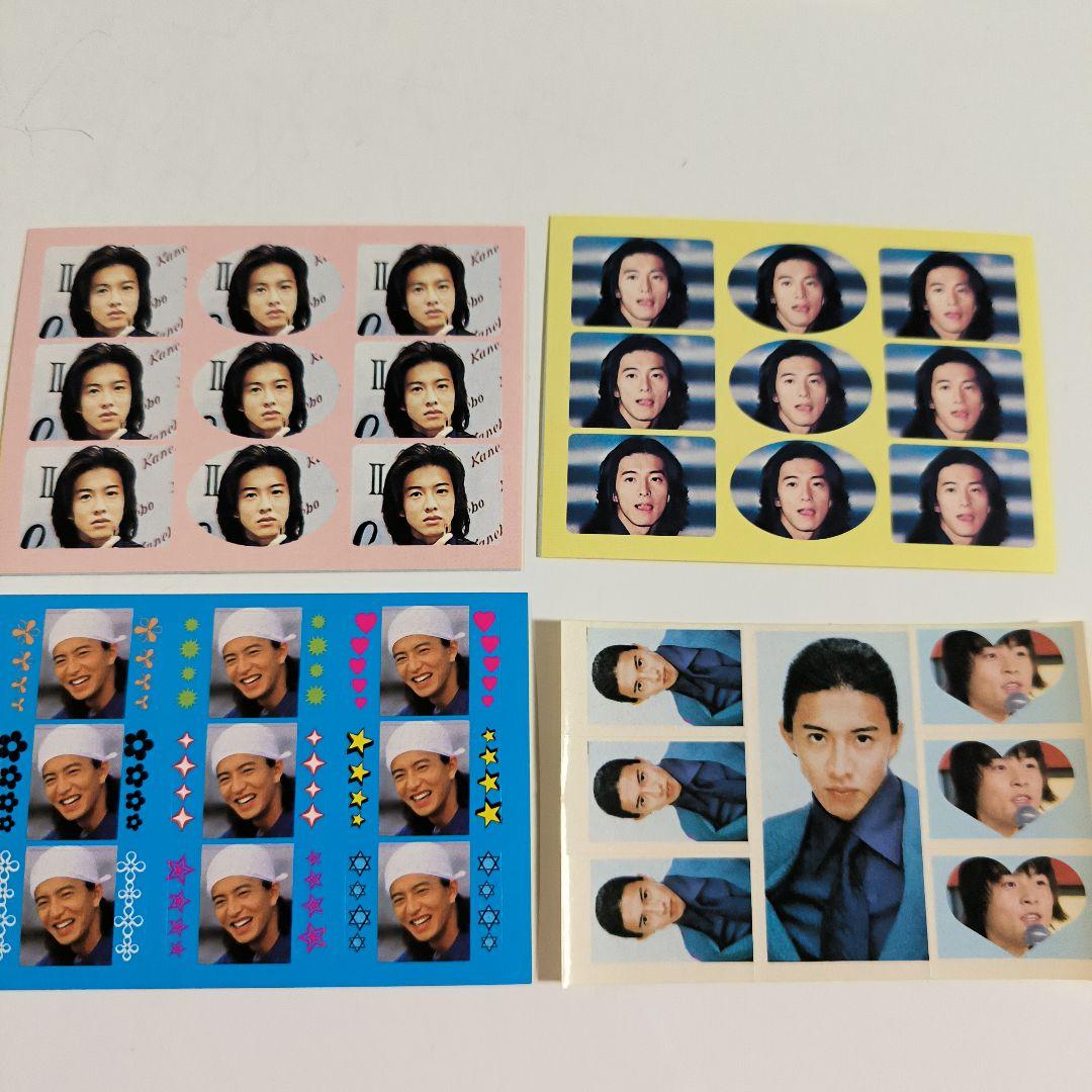 木村拓哉シールセット 4シート - メルカリ