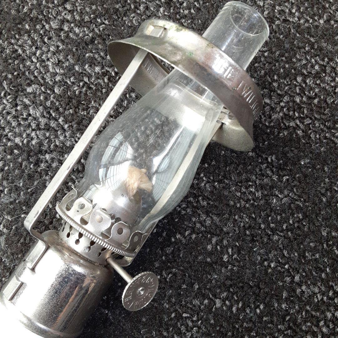 小売 米国ガラスアンティークTwilightオイルランプ /壁掛照明骨董博物