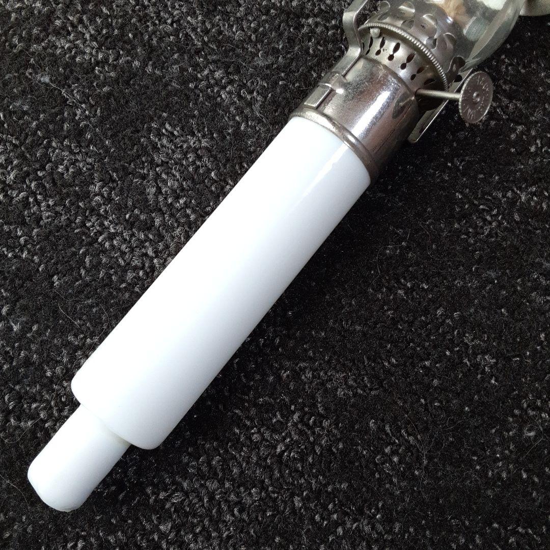 小売 米国ガラスアンティークTwilightオイルランプ /壁掛照明骨董博物