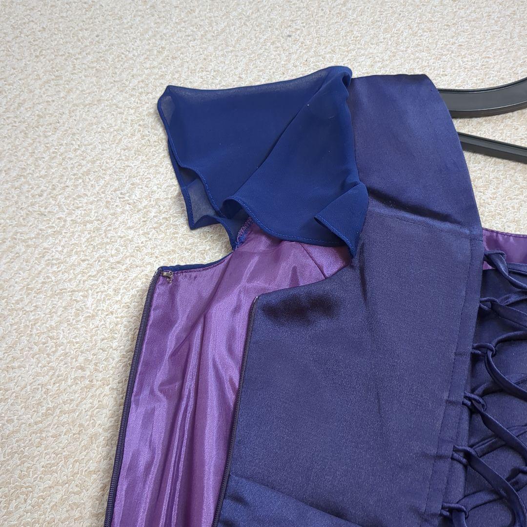 ドレスルームアミ 紫色のドレス