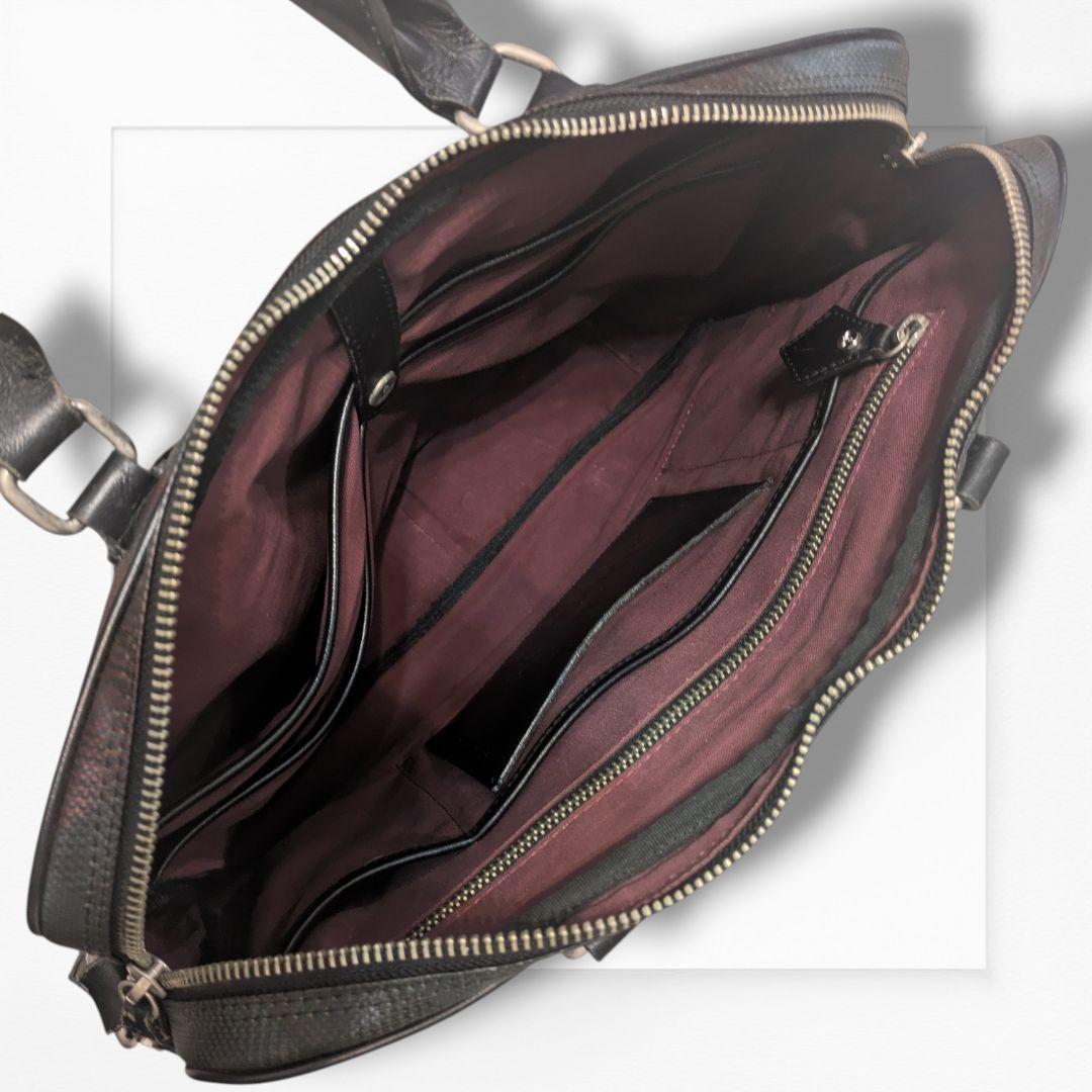 ヴィヴィアンウエストウッド ブリーフケース 2way チェック柄 PVC