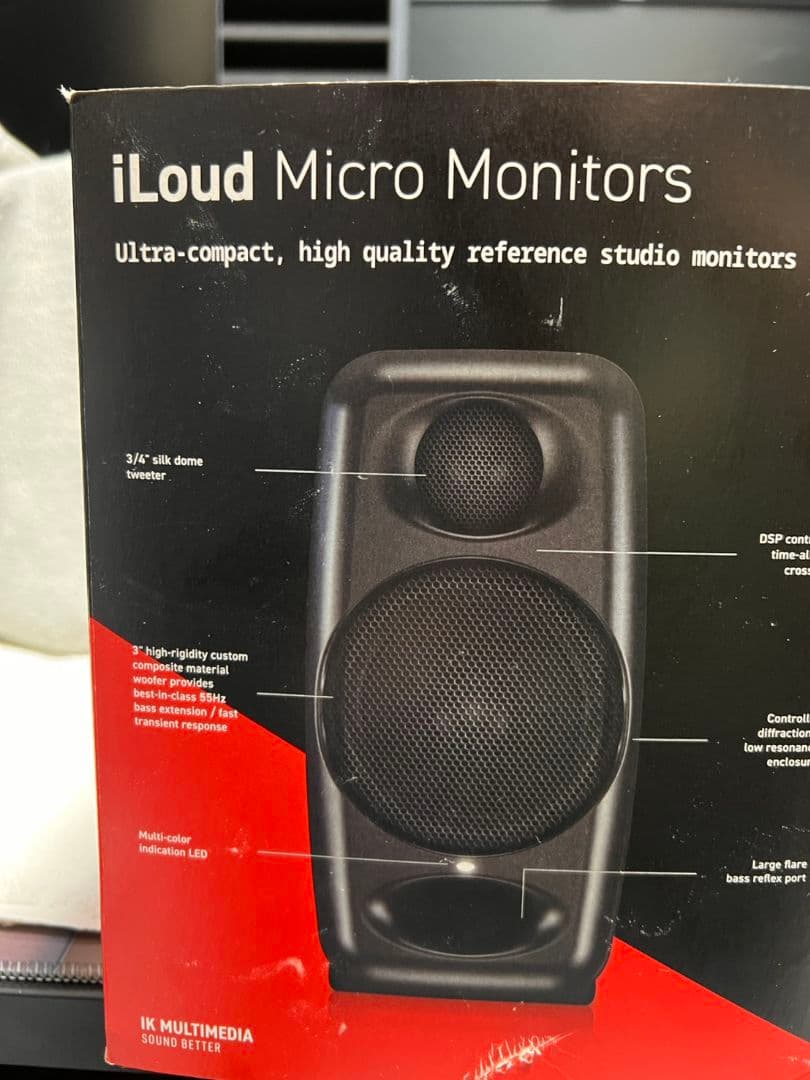 配信機器・PA機器・レコーディング機器 IK Multimedia iLoud Micro Monitor