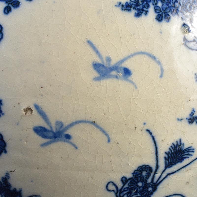 瀬戸焼 古瀬戸染付 菊文 壷 M R7323F - メルカリ