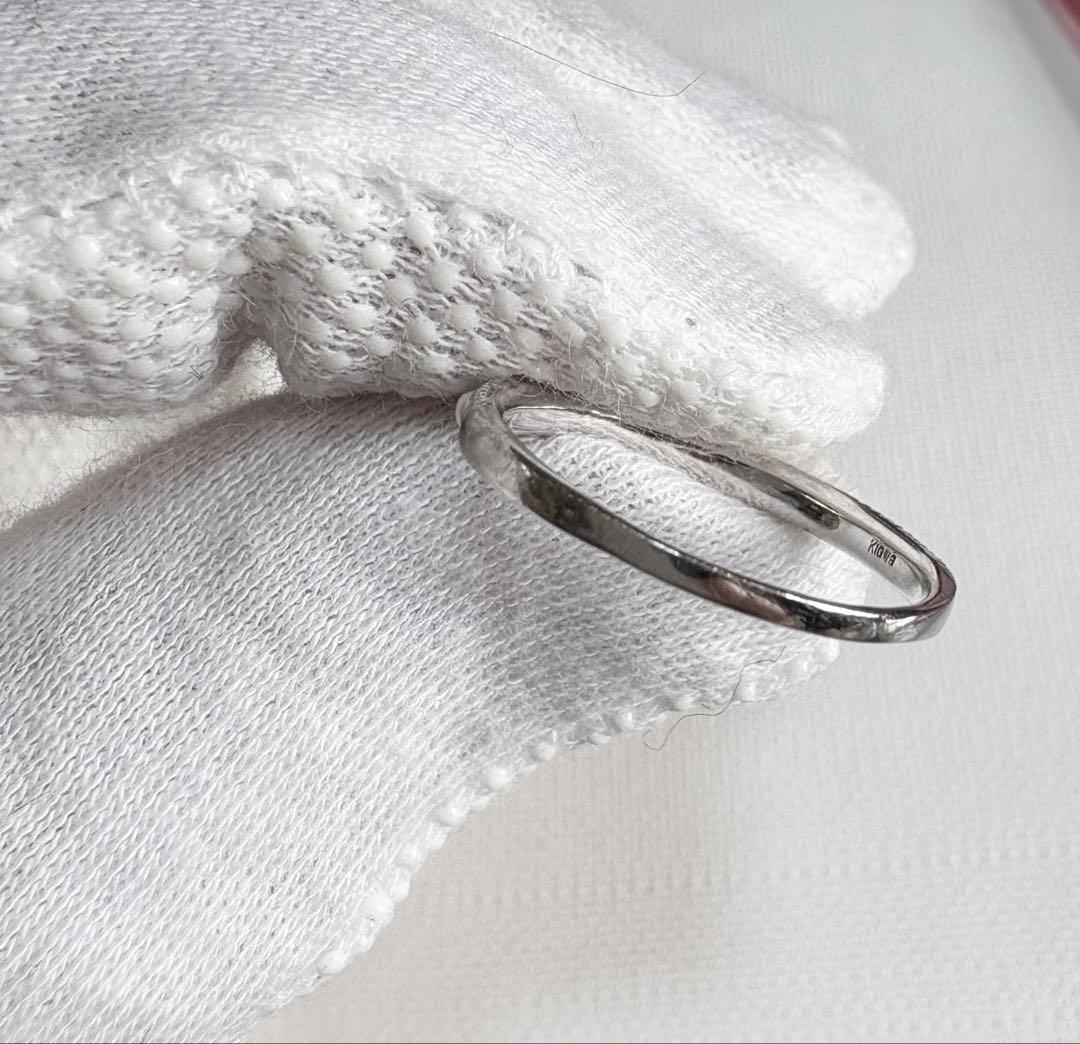 k10WG ミルウチ 淡水パール リング