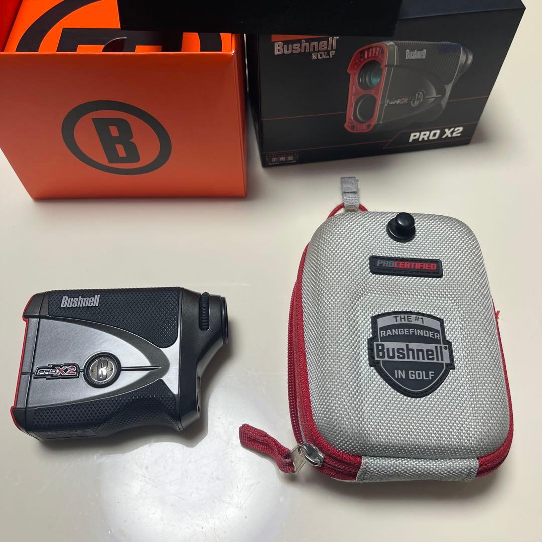 Bushnell PRO X2 ゴルフ用距離計 - メルカリ