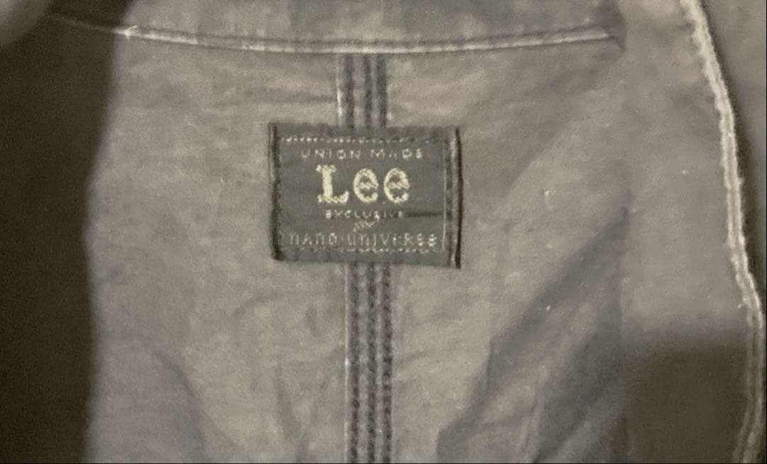 LEE NANO UNIVERSE別注 ショップコート ブラック