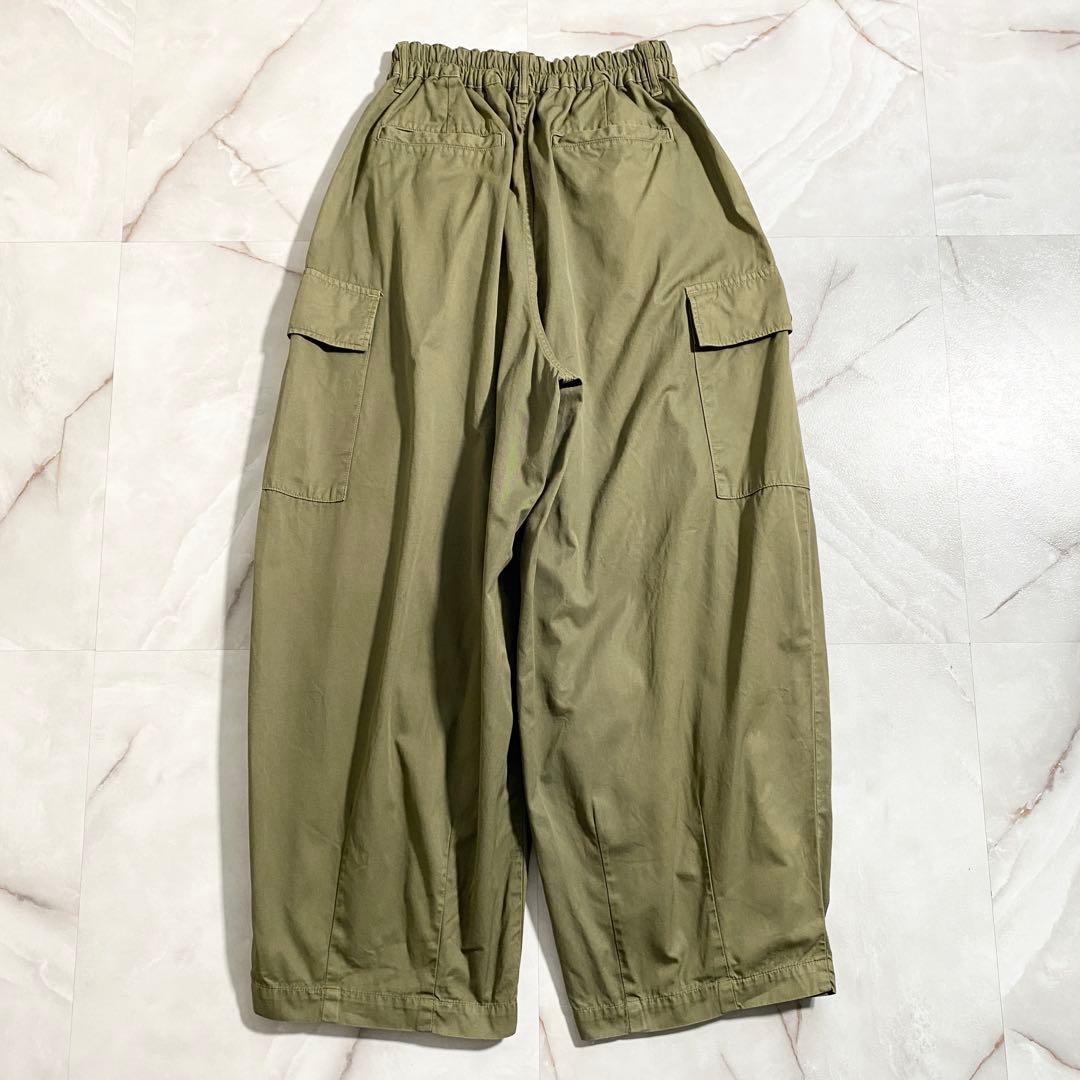 A16600 近年モデル 美品 ハーベスティ サーカスカーゴパンツ カーキ 2