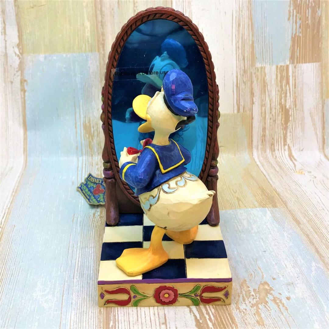 ドナルド ダック Handsome As Ever 鏡 かがみ フィギュア