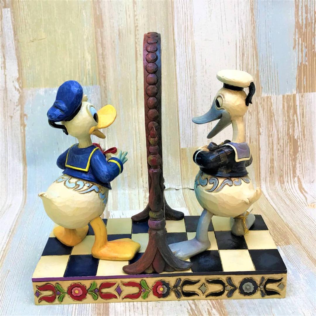 ドナルド ダック Handsome As Ever 鏡 かがみ フィギュア