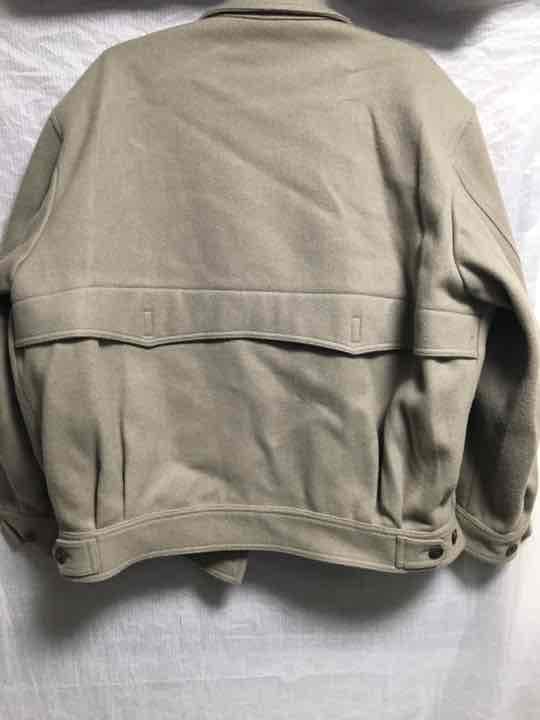 9*様 美品 dior メルトン モーターサイクルジャケット L カーキ