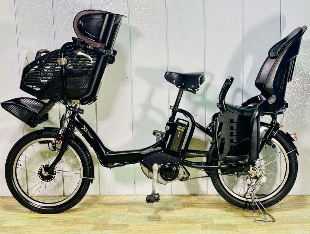 2804ブリヂストン8.7アンペア3人乗り対応子供乗せ 電動アシスト自転車