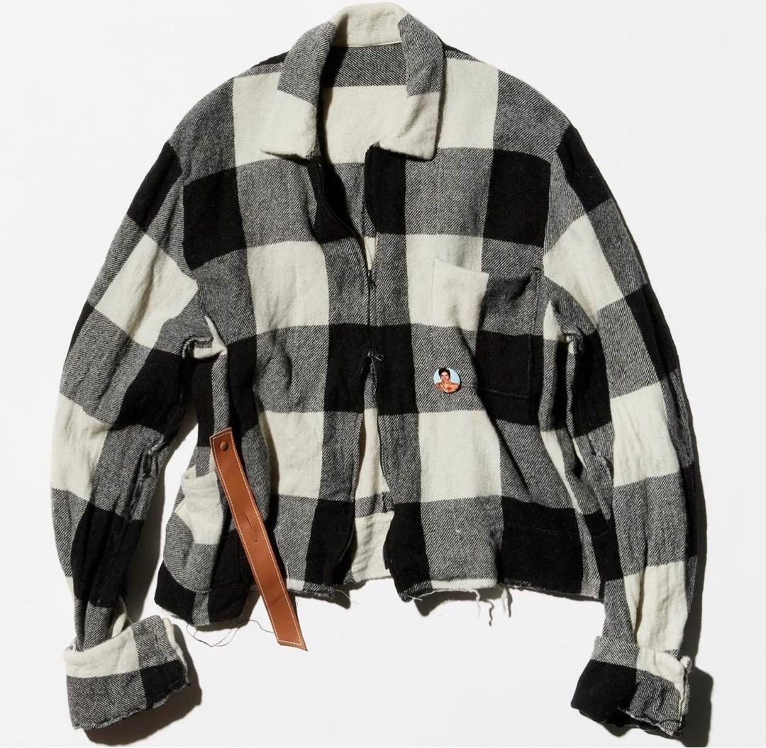 SUNSEA SHRINKAGE BLOUSON 改 22aw - メルカリ