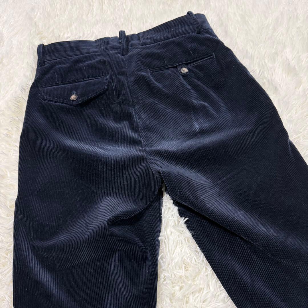 90s✨ラルフローレン ポロチノコーデュロイ サフィールドパンツ ネイビー