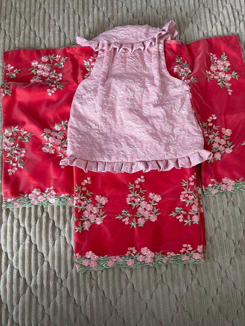 キャサリンコテージ　七五三　着物　スリッポン・バッグ・髪飾り・靴下セット