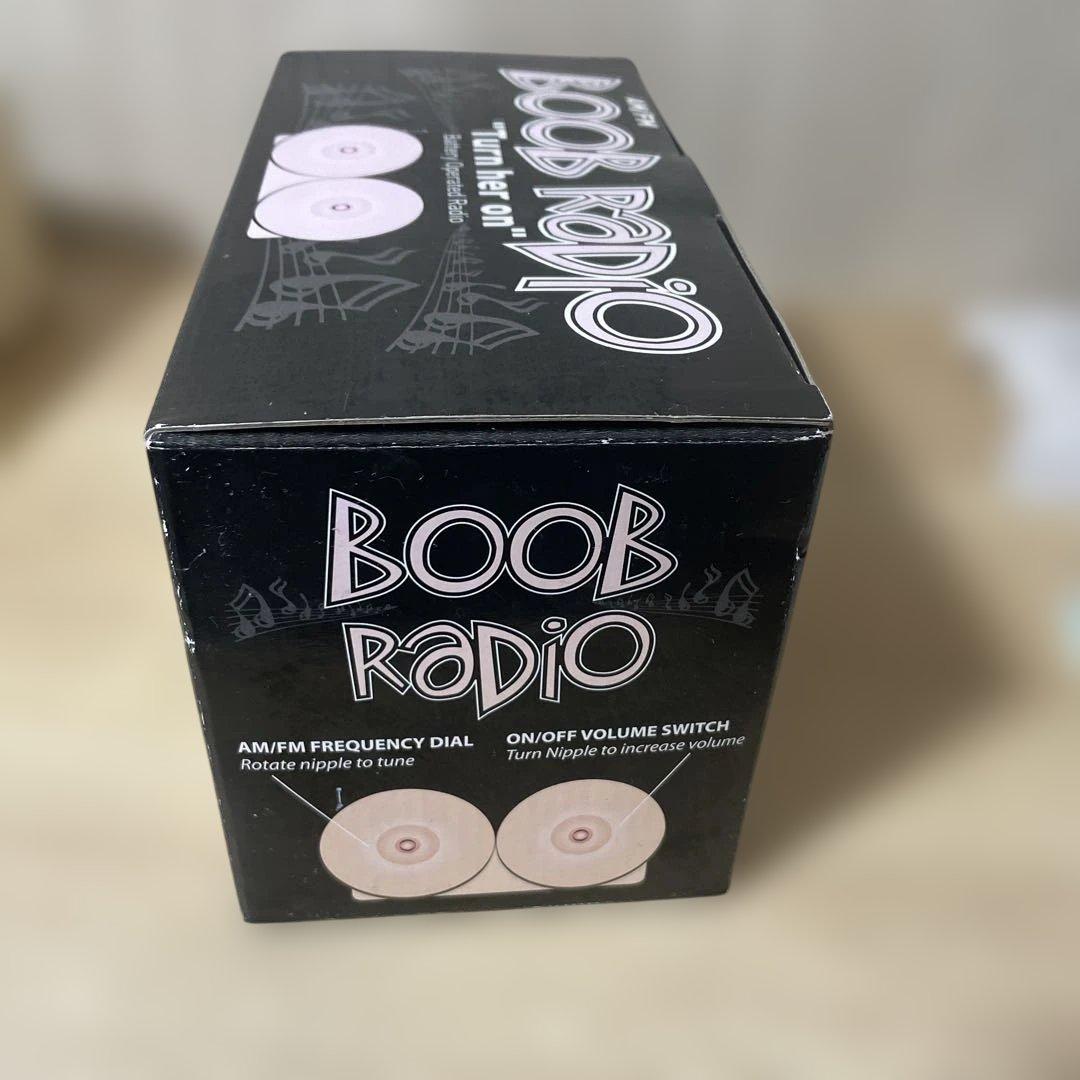 《BOOB RaDiO》 AM/FM 中国製したラジオです。Ln129