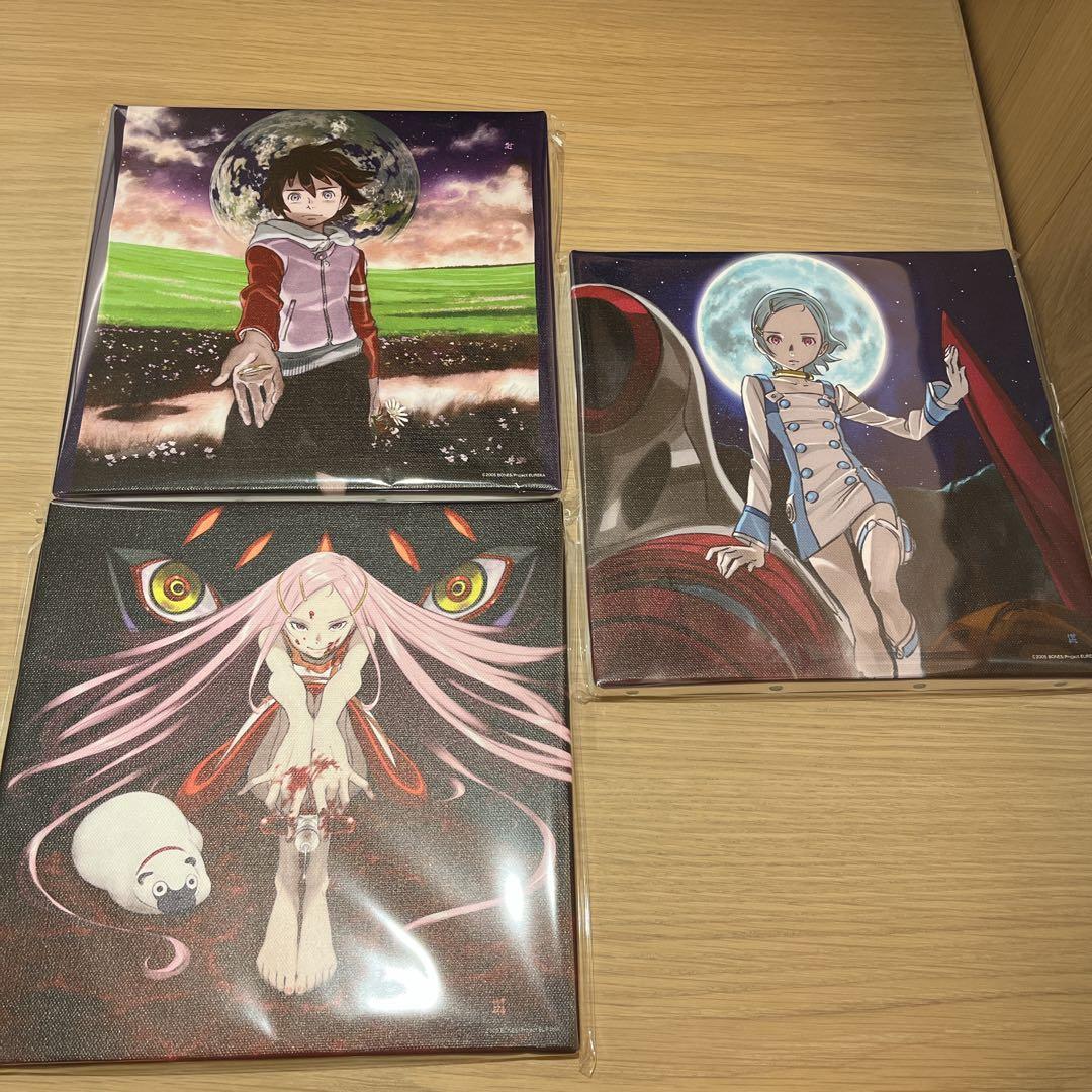 新品未開封　交響詩篇エウレカセブン 20周年記念展　アートボード　3種　全種