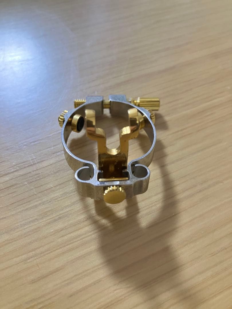 JLV Sound ソプラノサックスリガチャー プラチナ