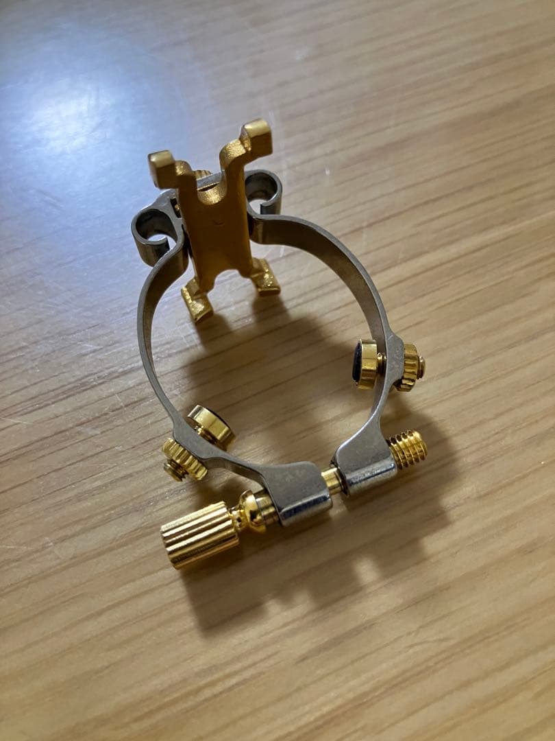 JLV Sound ソプラノサックスリガチャー プラチナ