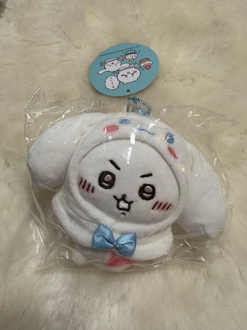 【新品未使用タグ付】ちいかわ×サンリオキャラクターズ ぷちミニマスコット7種