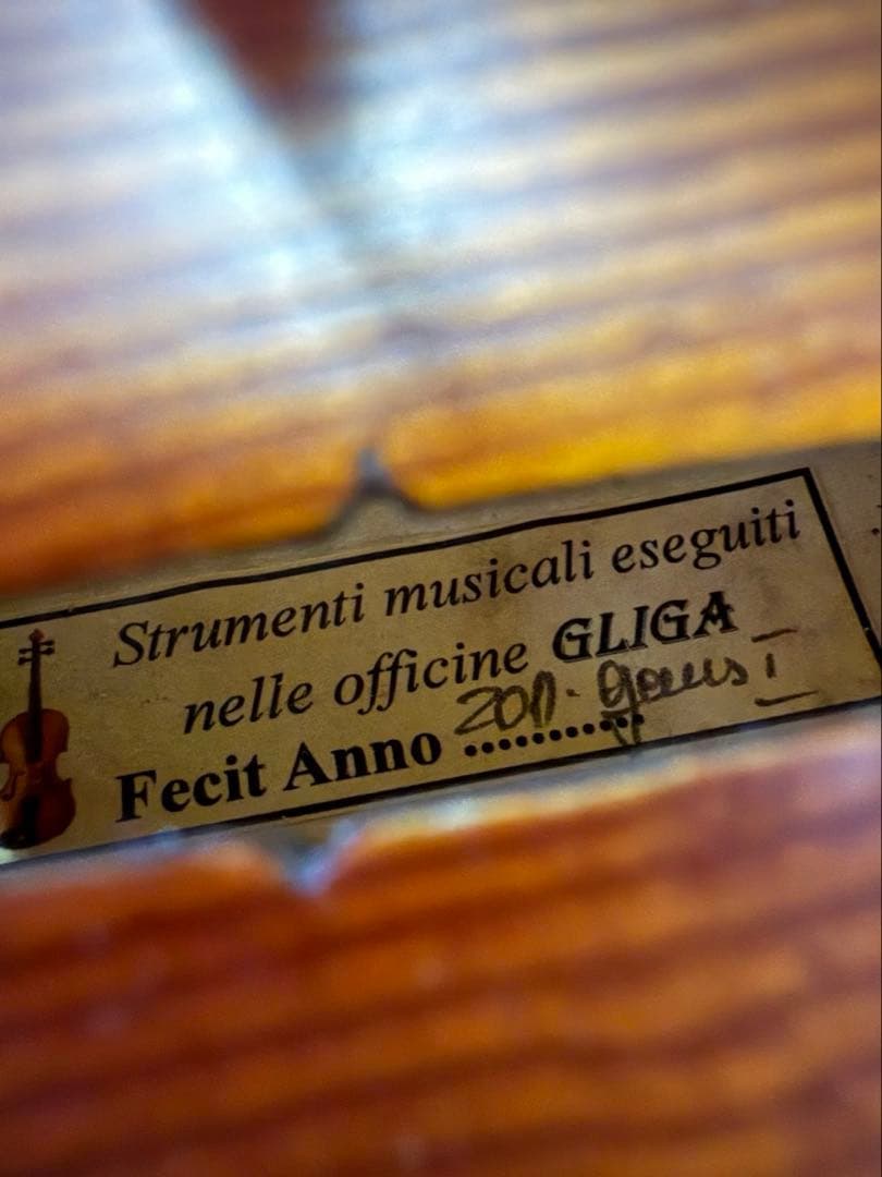 グリガ　GLIGA Fecit Anno 4/4 バイオリン