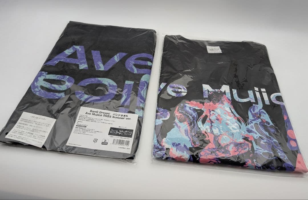 AveMujica ビッグシルエットTシャツ バンドタオル2025 Summer Ave