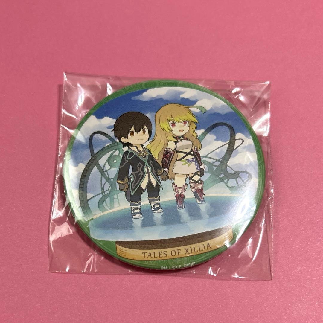 1点 ジュード、ミラ テイルズ オブ エクシリア 特典 缶バッジ プリロール