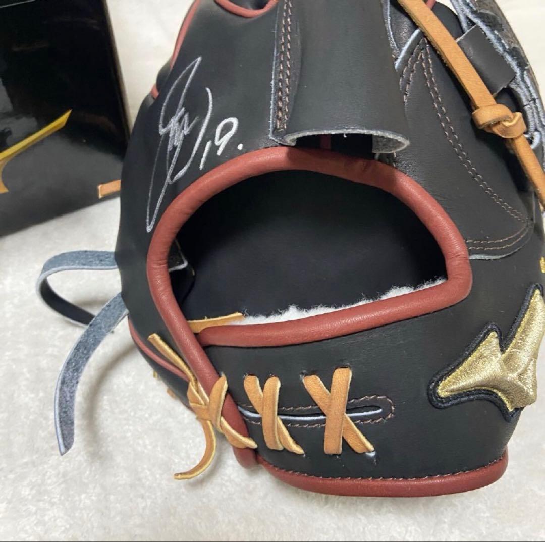 ミズノ 菅野智之選手 直筆サイン オーセンティック グローブ 沢村賞