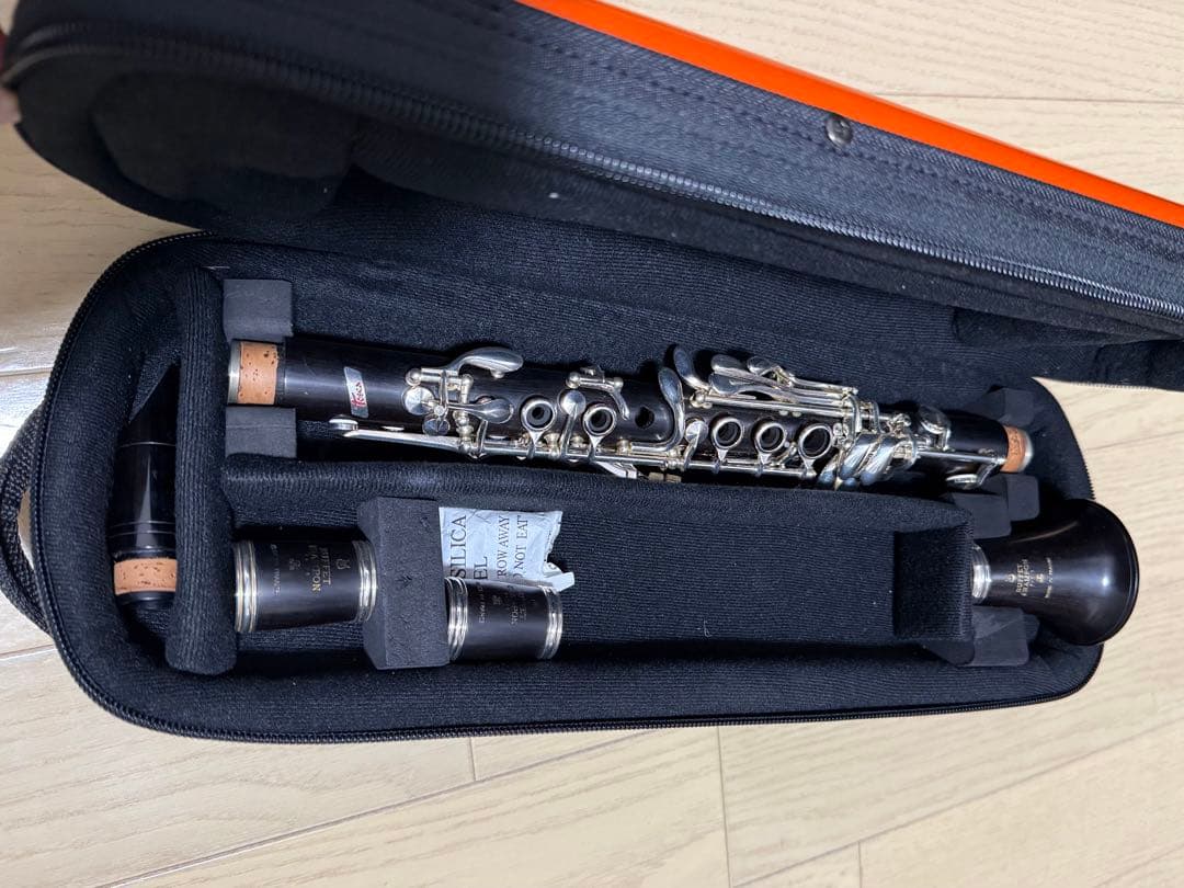 軽量コンパクト　K-SES E♭クラリネットケース