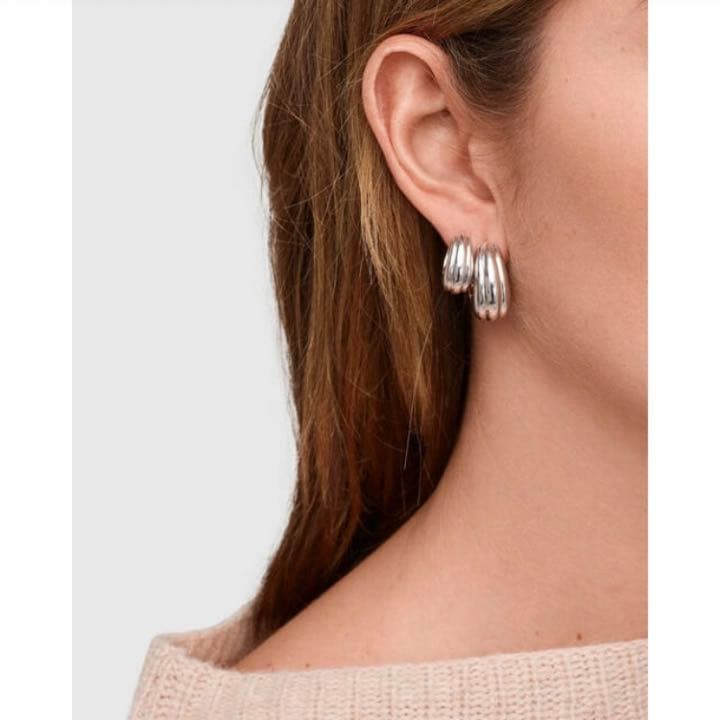 TOMWOOD Ice Hoop Small Line S シルバー トムウッド