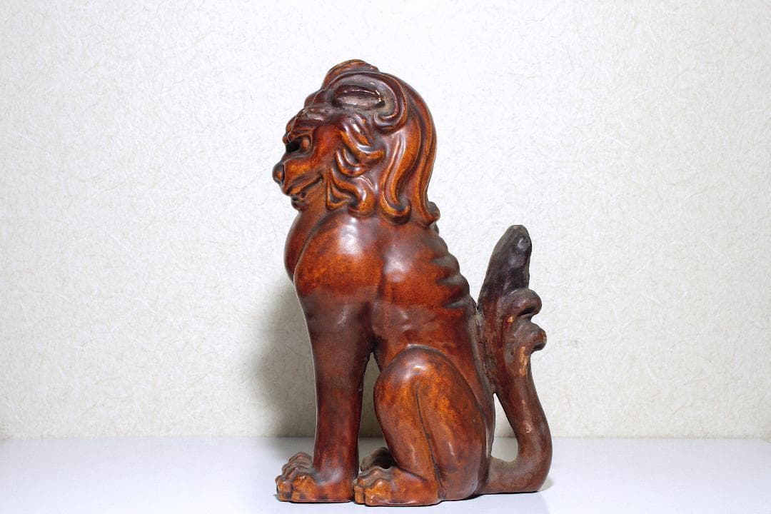 四代-五代 大樋長左衛門 唐獅子像