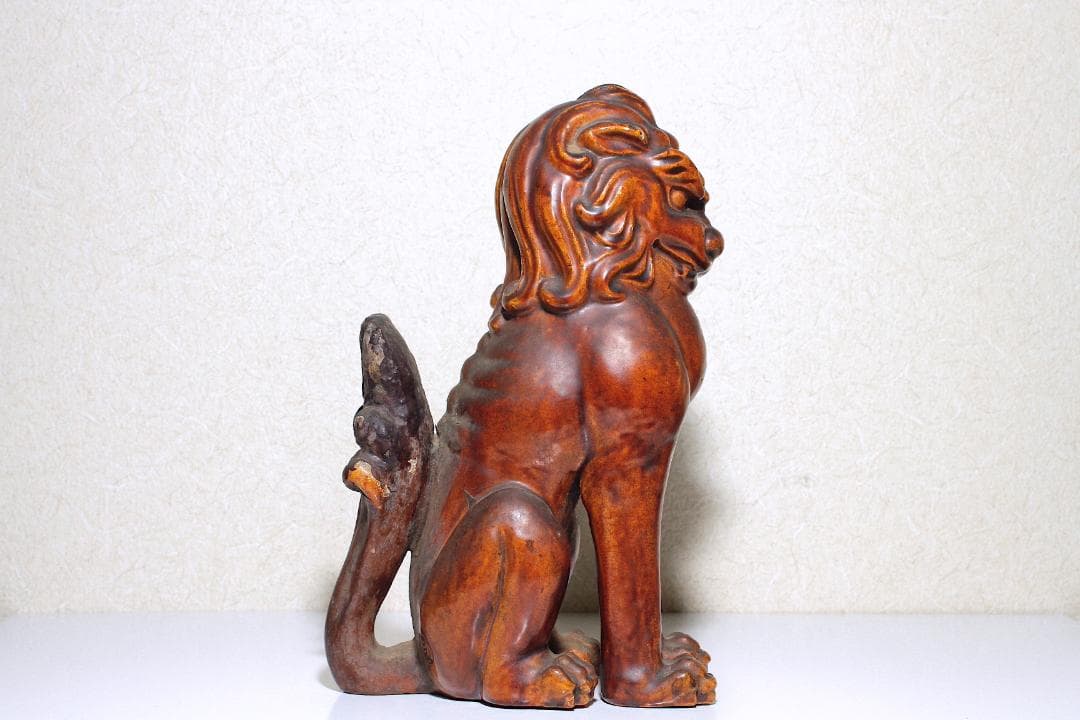 四代-五代 大樋長左衛門 唐獅子像