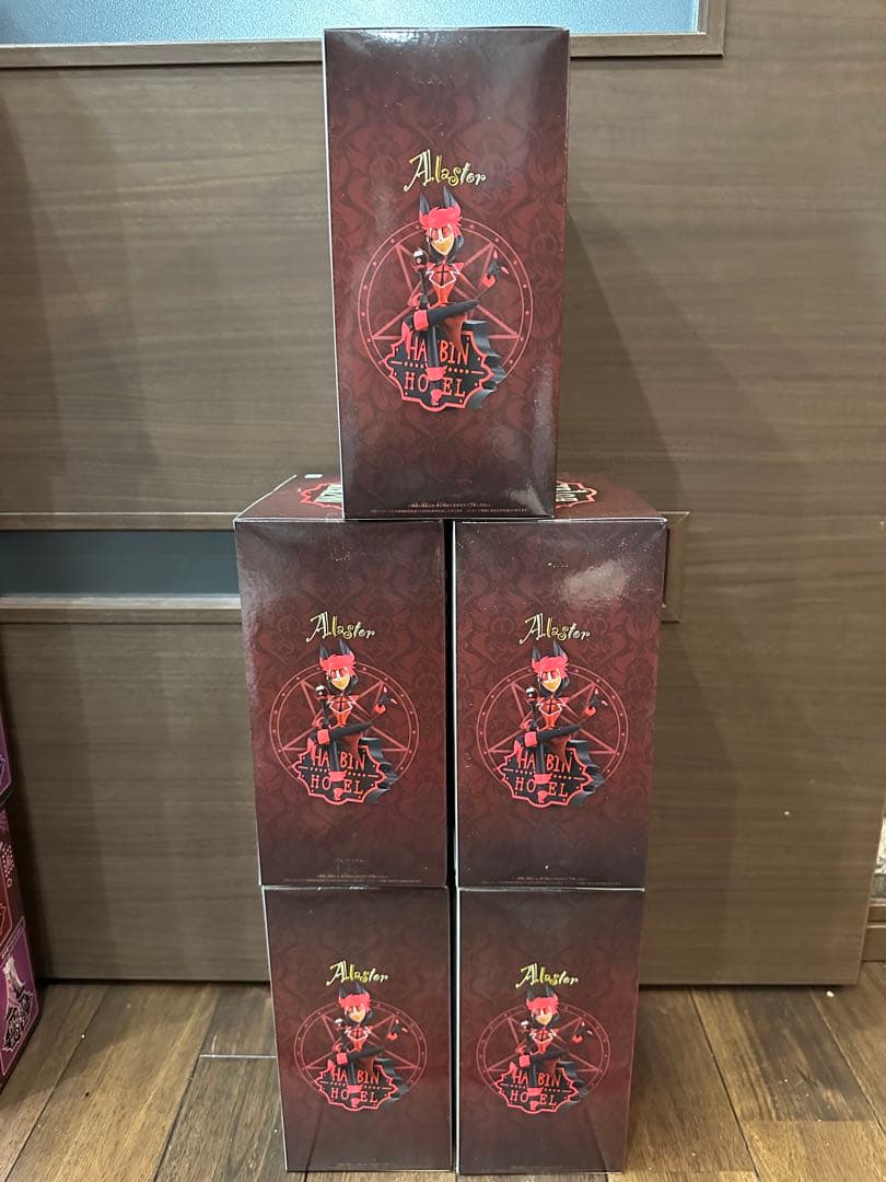 ハズビン・ホテルへようこそ モニタートップフィギュア アラスター 5個セット