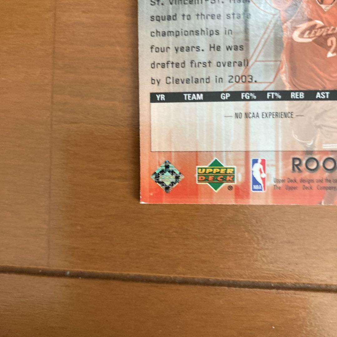 Upper deck レブロンジェームズルーキーカードMichaeljordan