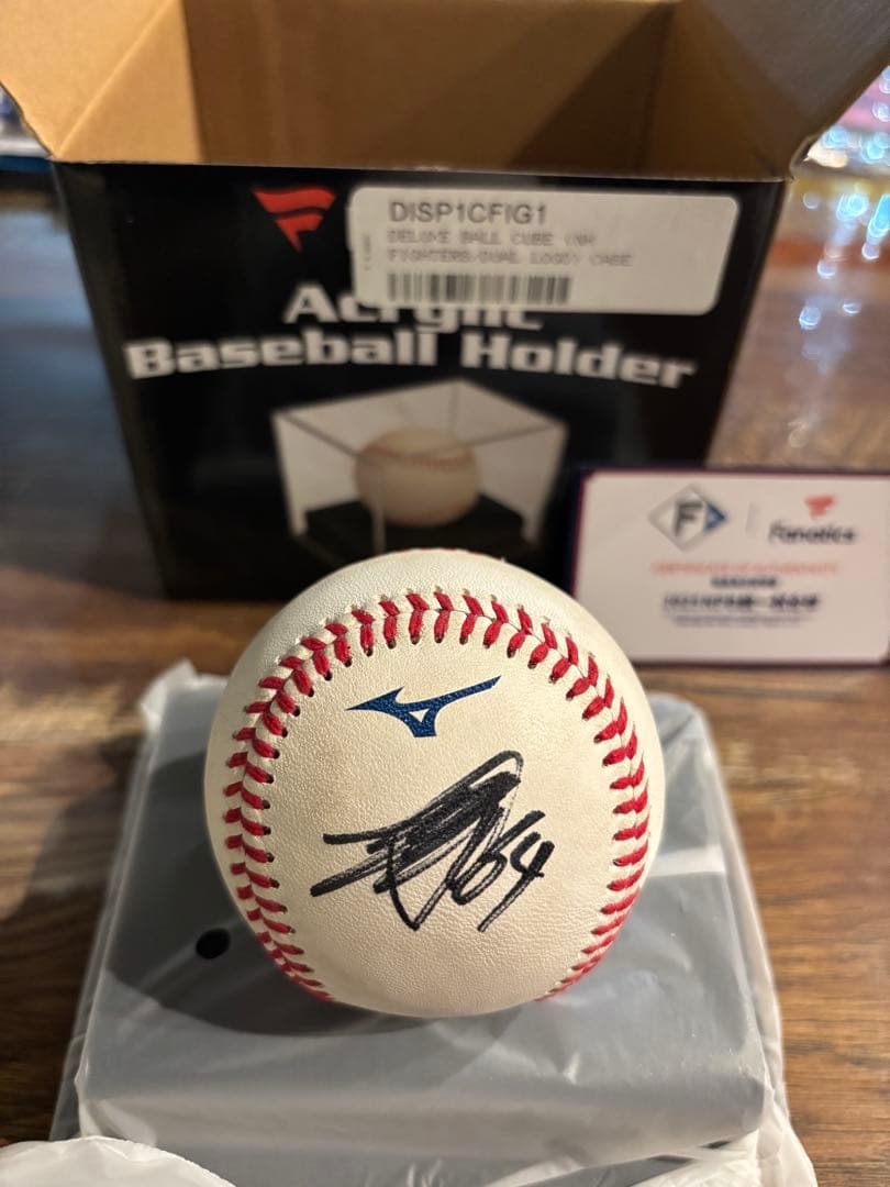 ファイターズ　サインボール　2025 NPB統一球　田宮裕涼　田中正義 ファイターズ サインボール 2025 NPB統一球 田宮裕涼 田中正義