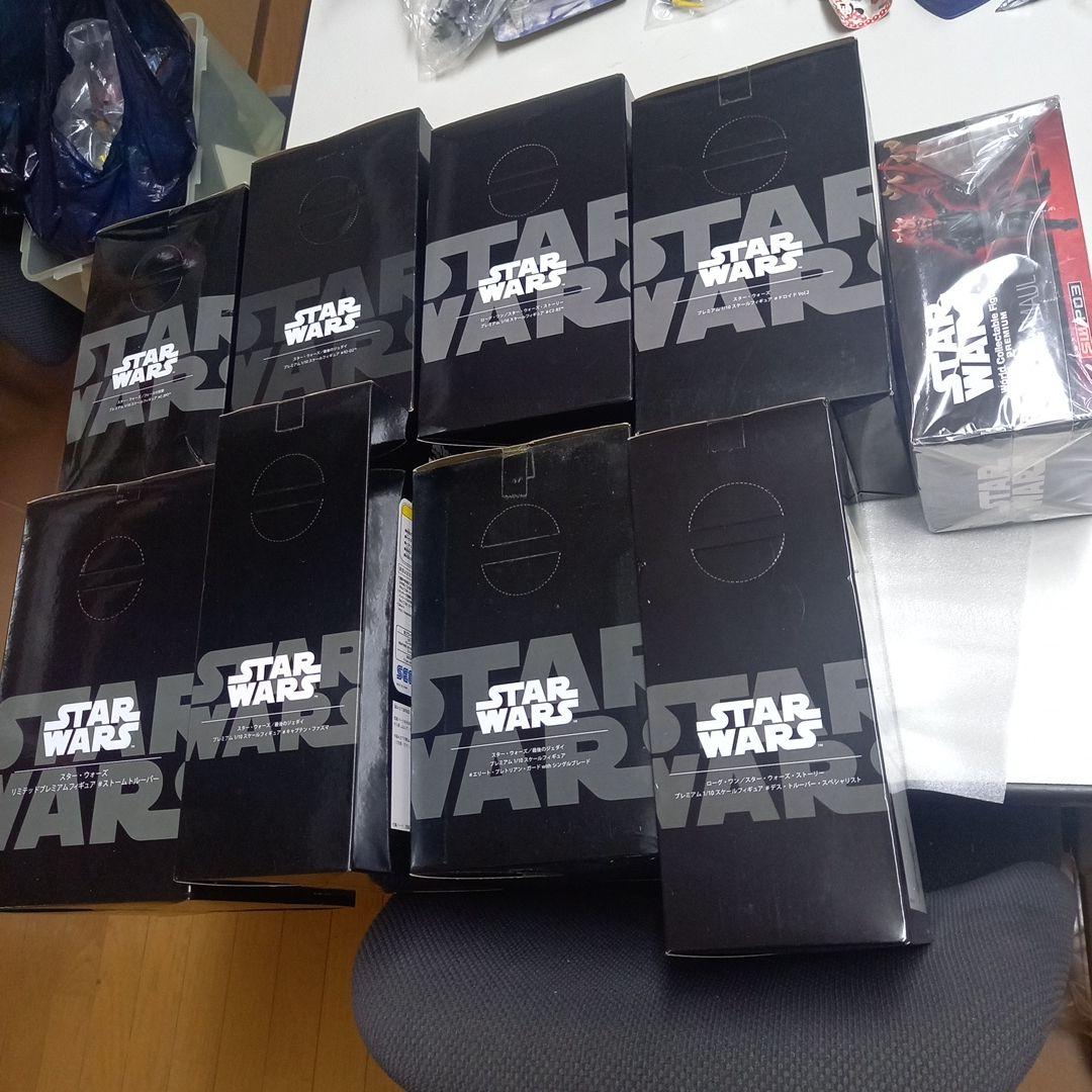 スター・ウォーズ　プレミアム1/10スケールフィギュア他　9個セット