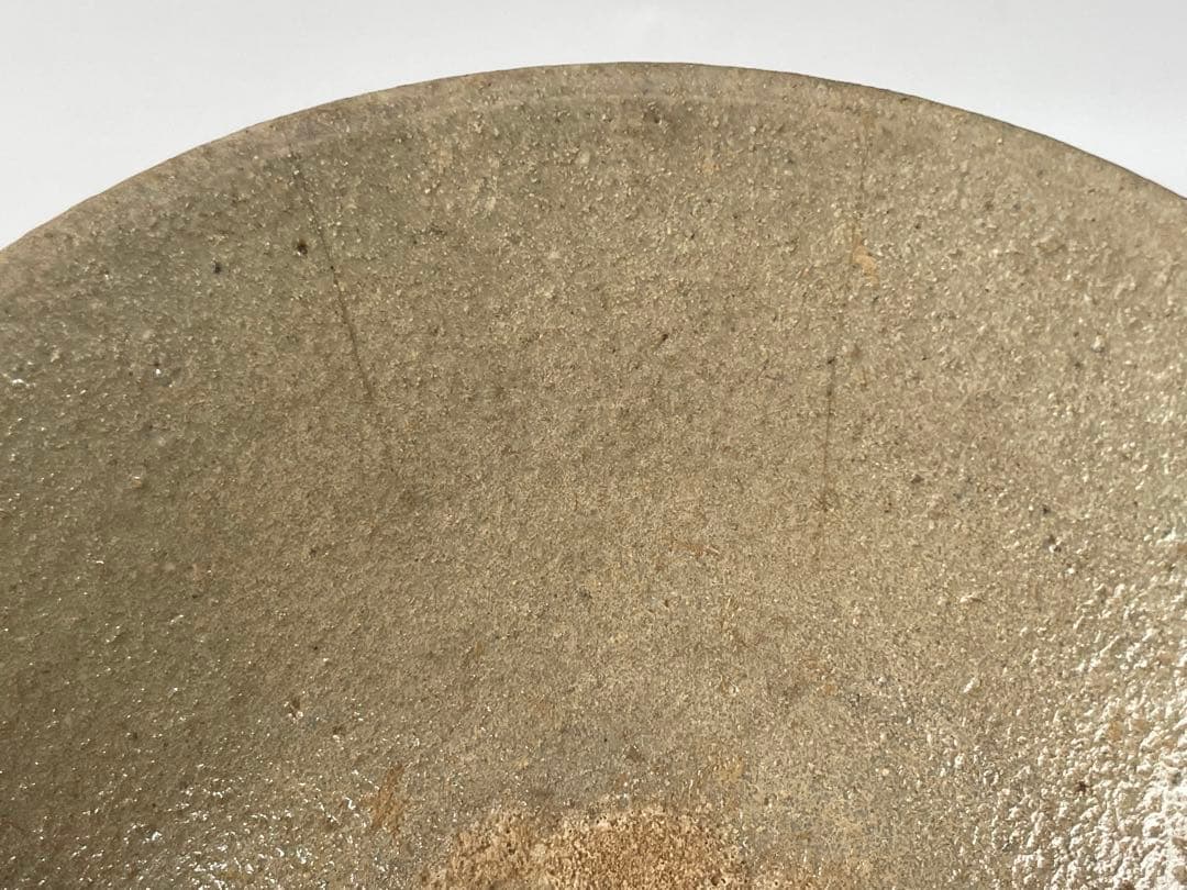 骨董 アンティーク 高麗青磁 李朝 堅手 平茶碗 抹茶碗 皿