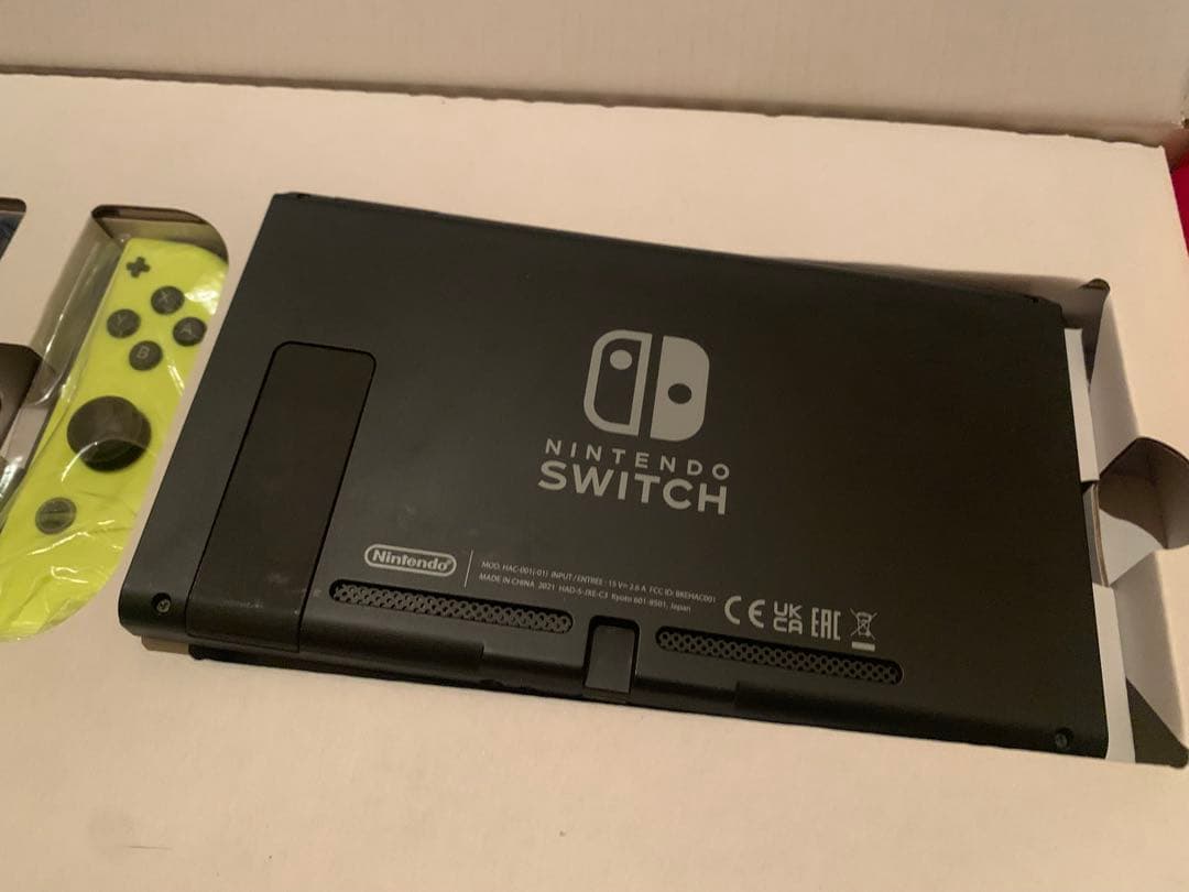 Nintendo Switch 本体 ブルー&イエロー 動作問題なし 付属品付き