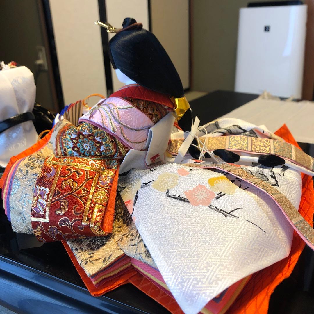 雛人形草園三五親王木胴本仕立て