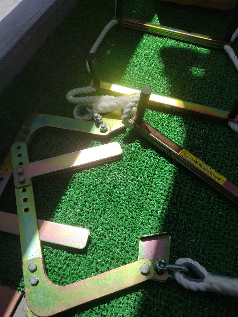 TAKAOKA 4m 避難はしご ロープはしご 避難 作業用 タカオカ 避難 はしご