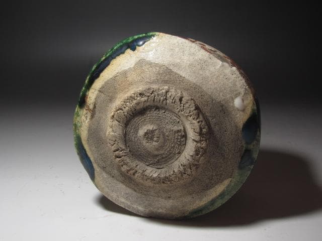 ☆ 古織部茶碗 千代の栄 表千家 十三代 即中斎の花押が