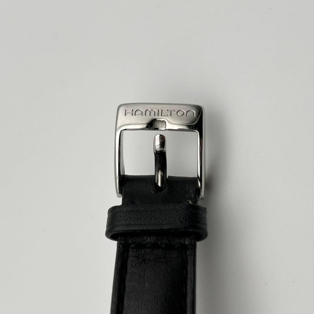 【稼働】HAMILTON ハミルトン ダッドソン ミニ スモセコ ブラック文字盤