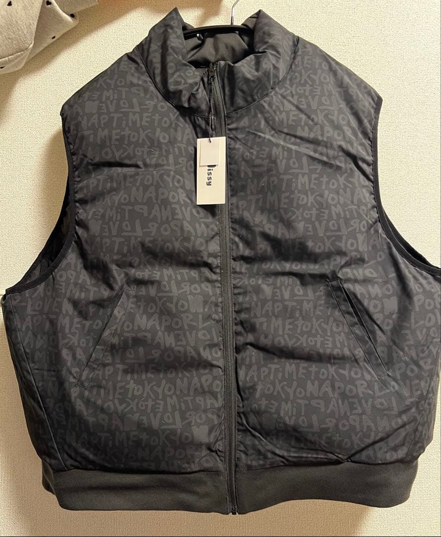 NAPTIME ナップタイム Nissy 中綿リバーシブルベスト NAPTIME 中綿