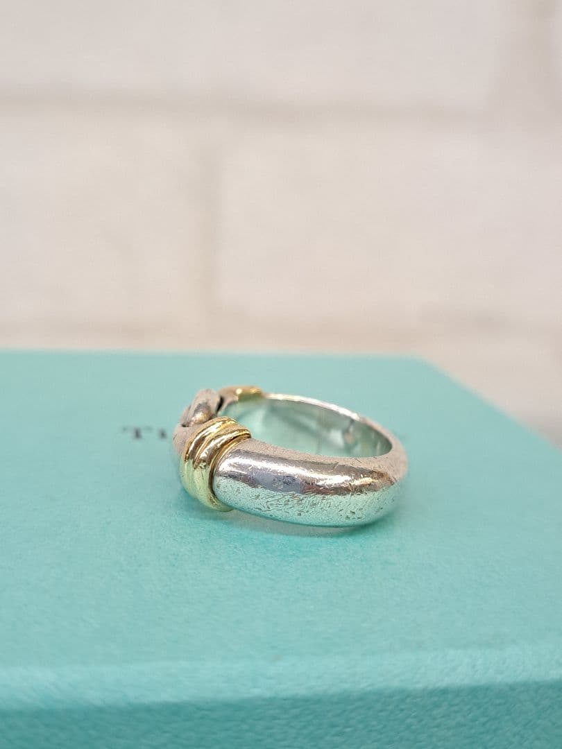 aloha ティファニー ヴィンテージ コンビ サークル リング