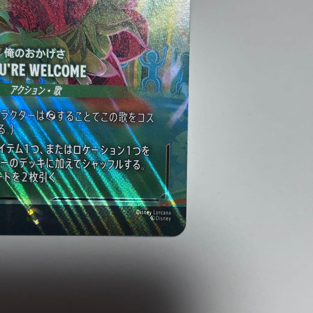 ロルカナ エンチャンテッド 俺のおかげさ マウイ YOU'RE WELCOME