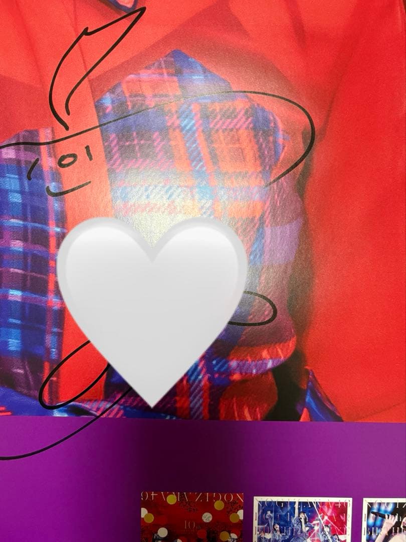 松尾美佑 サイン入りポスター 10thYEARBIRTHDAYLIVE