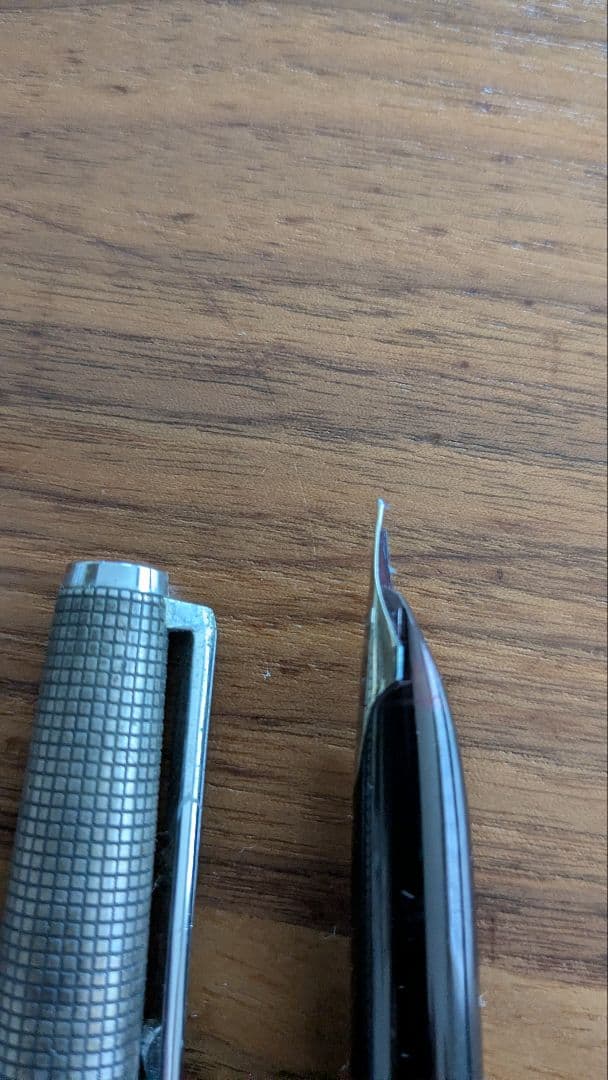 PILOT 18金WG 万年筆 CUSTOM STERLING SILVER