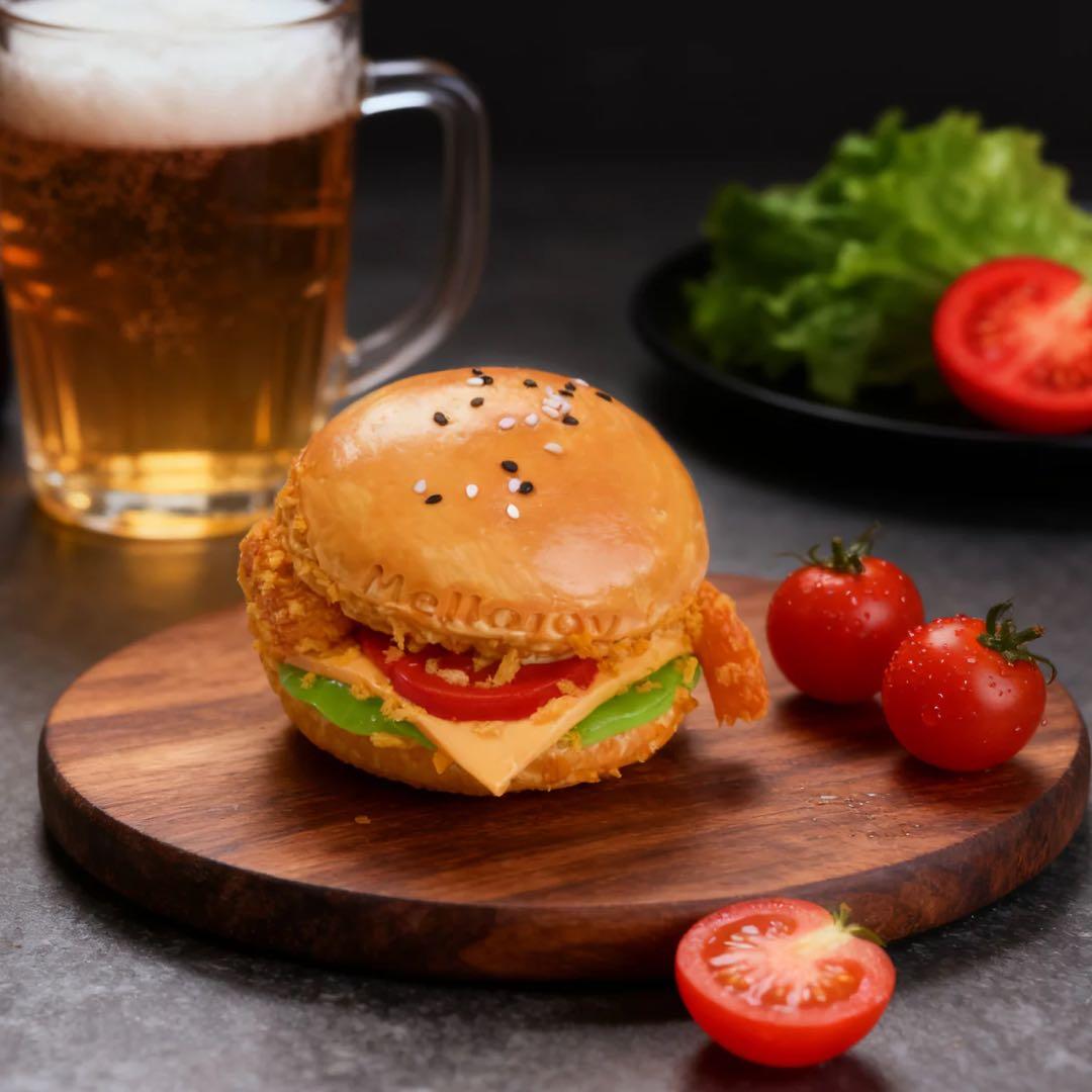 Mellojoy フライドシュリンプバーガー メロジョイ ハンバーガー - メルカリ