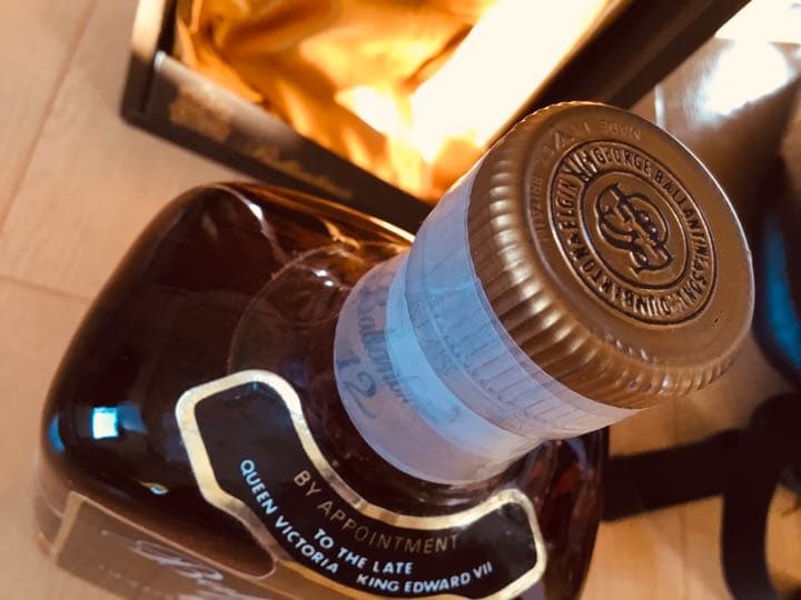 激レア！】ヴィンテージ スコッチウイスキー 特級 バランタイン12年 箱付き