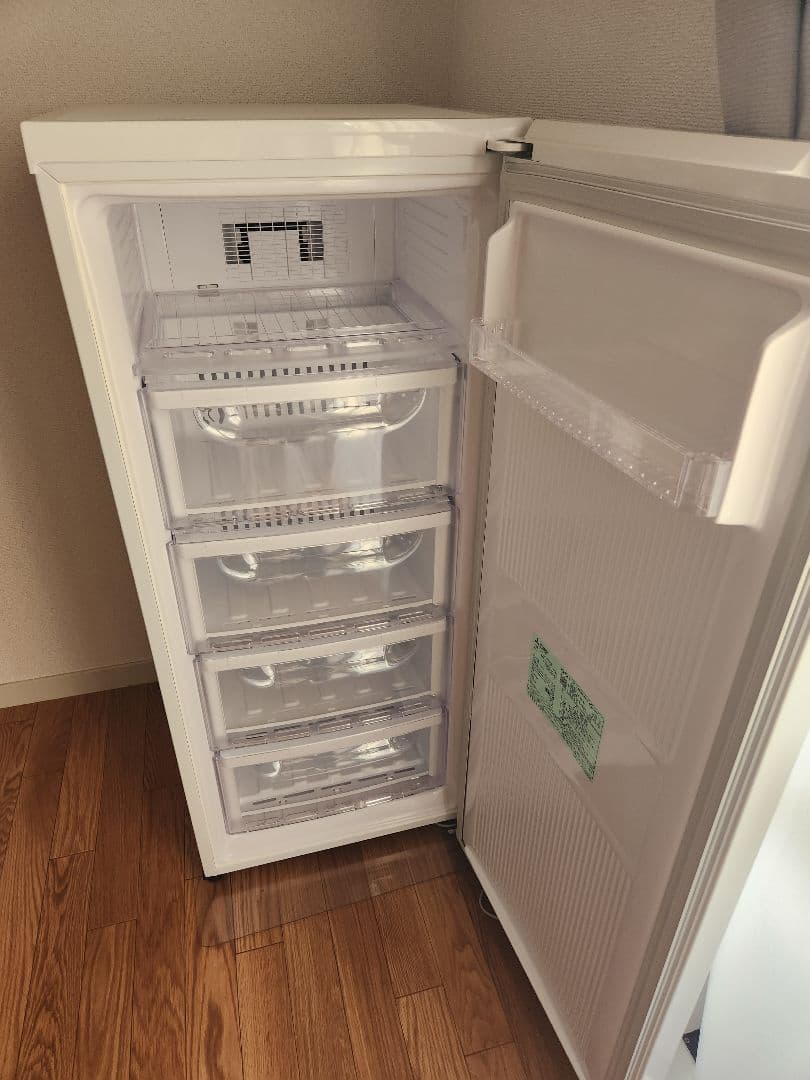 Mitsubishi MF-U12G-W 冷凍庫 121L 説明書保証書